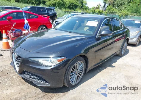 2017 Alfa Romeo Giulia Ti Q4 from USA, damaged, VIN ZARFAEEN9H7549293